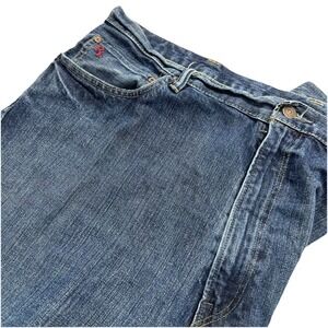 Polo‎ Ralph Lauren Men's "Classic 867" Mid-wash Baggy Straight Leg Jeans 42T/36